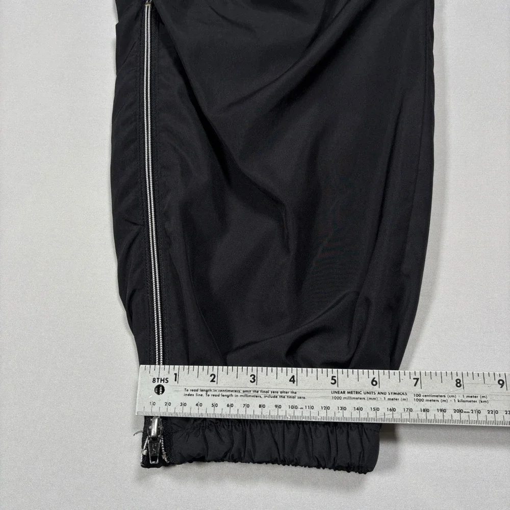 Vintage CCM Track Pants Mens XL Black Mesh Lined  Windbreaker Warm ups Korea